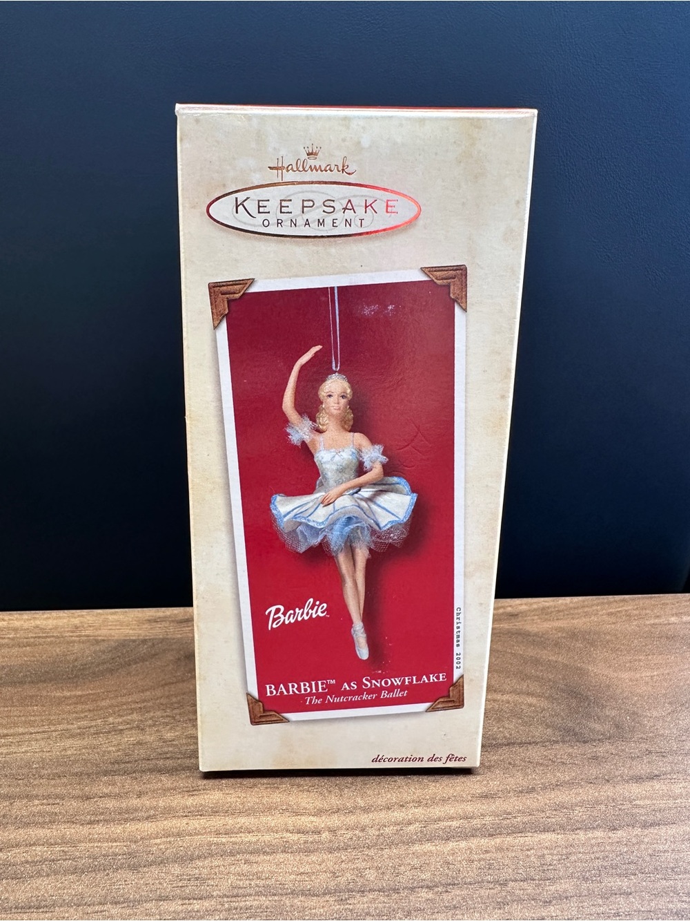 Hallmark Keepsake Barbie Snowflake Ornament - White & Blue
